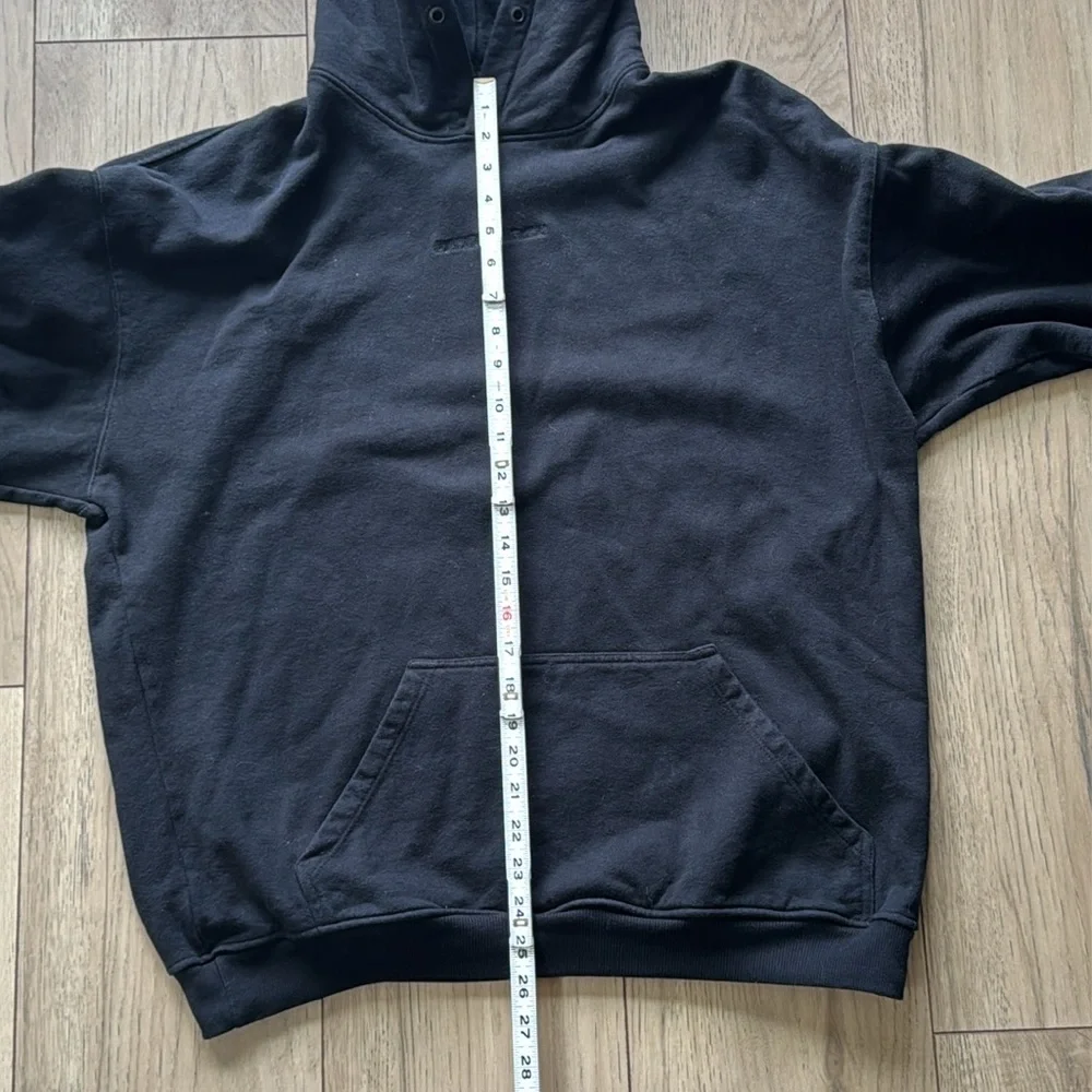 Daniel Patrick Black Hooded Sweatshirt Men’s Medium Longsleeve
